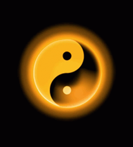 The yin-yang symbol is more accurate when it is shown spinning! The yin-yang symbol is more accurate when it is shown spinning!